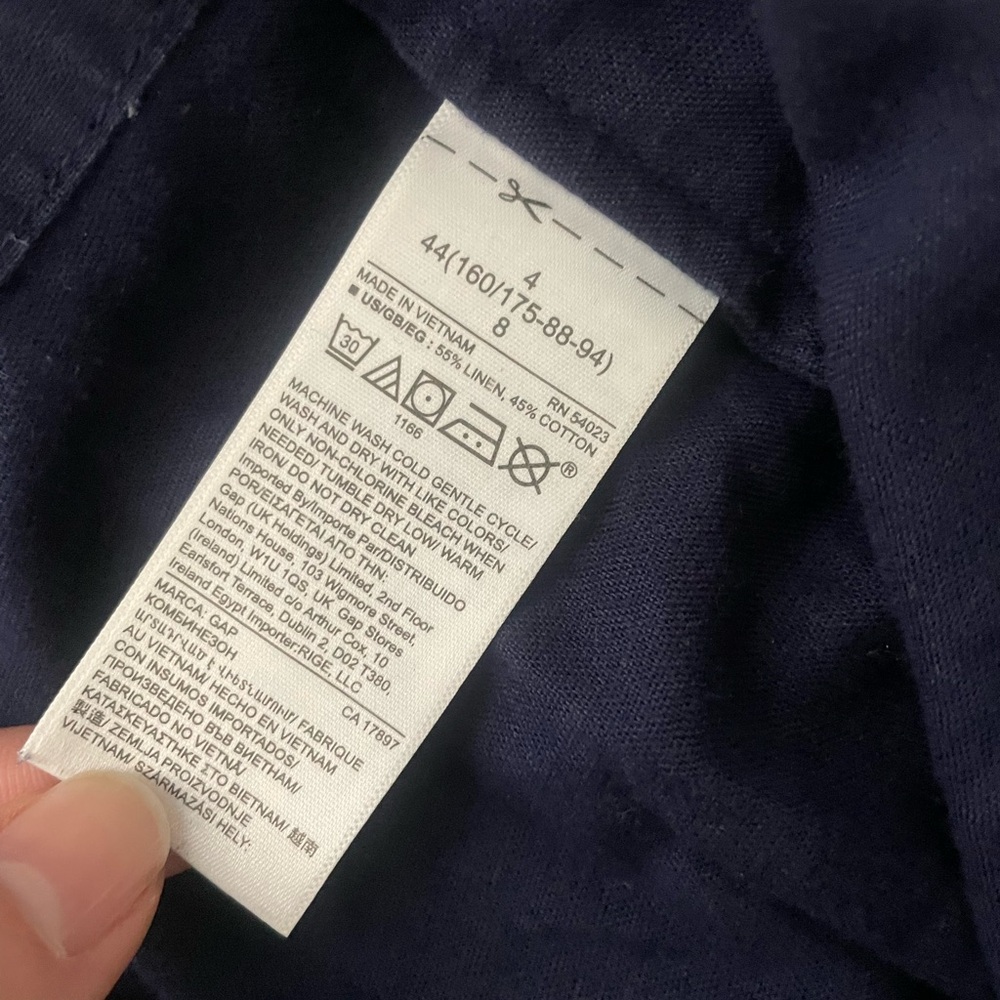 GAP Utility Navy Jumpsuit - Picture 5 of 6